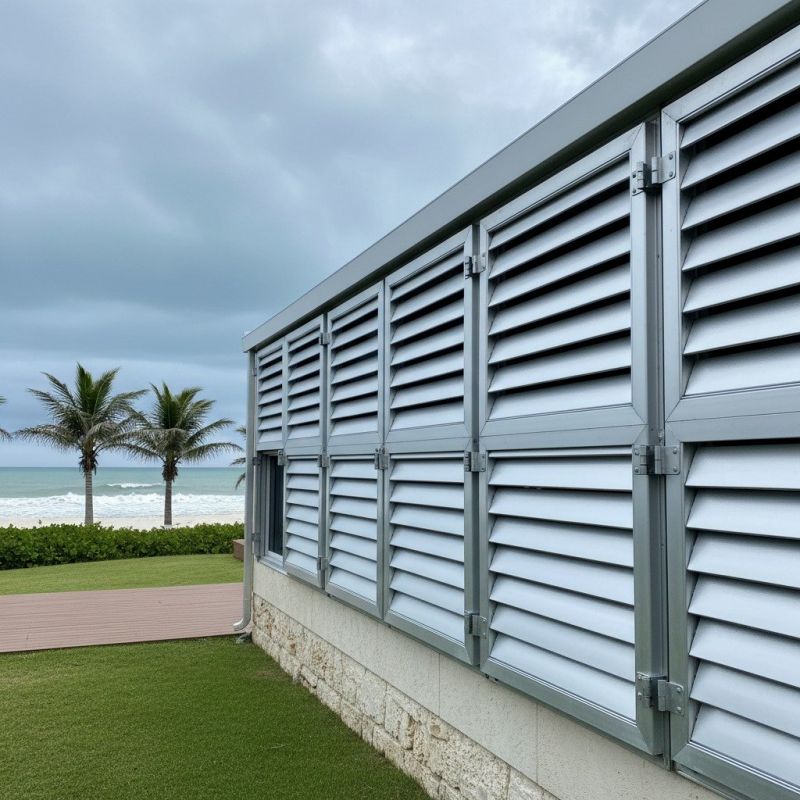 Hurricane Shutter Installation in Denver County, CO
