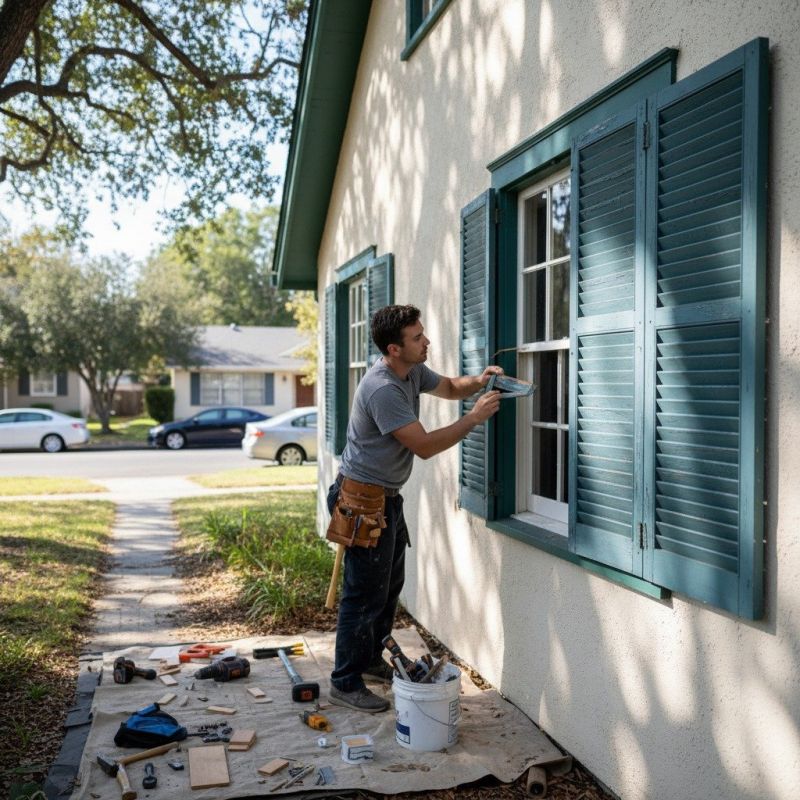 Shutter Handle Repair in Denver, CO