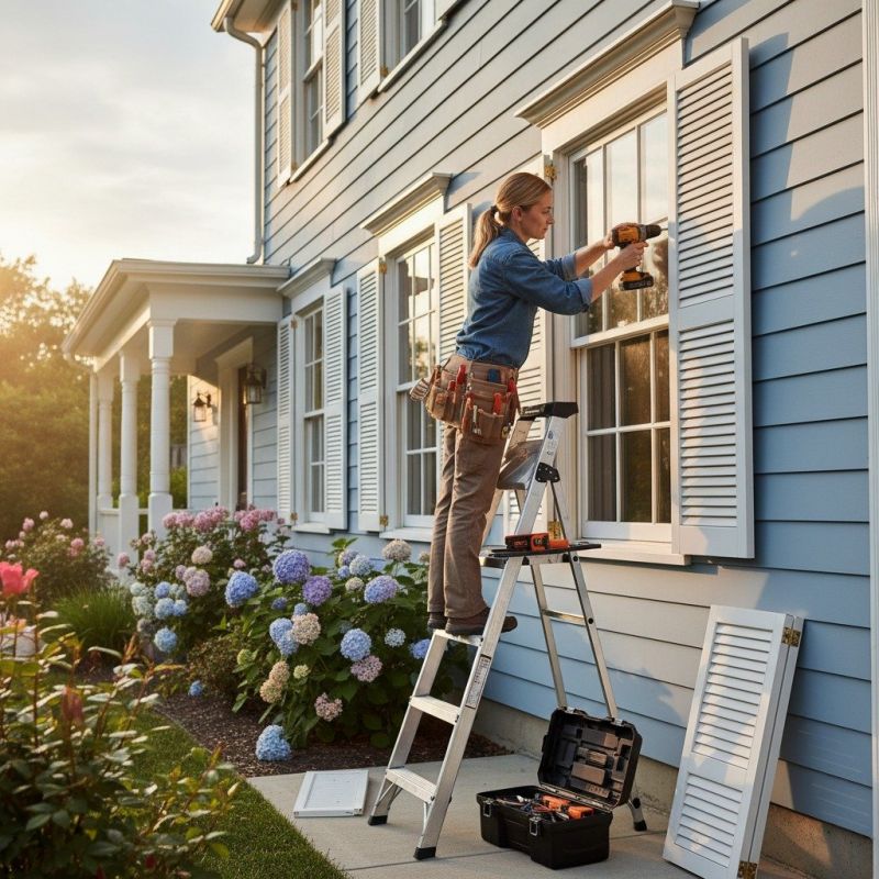 Shutter Handle Repair in Denver, CO